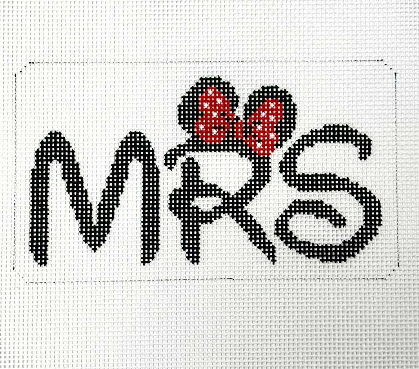 Mrs. Mickey Mouse Canvas