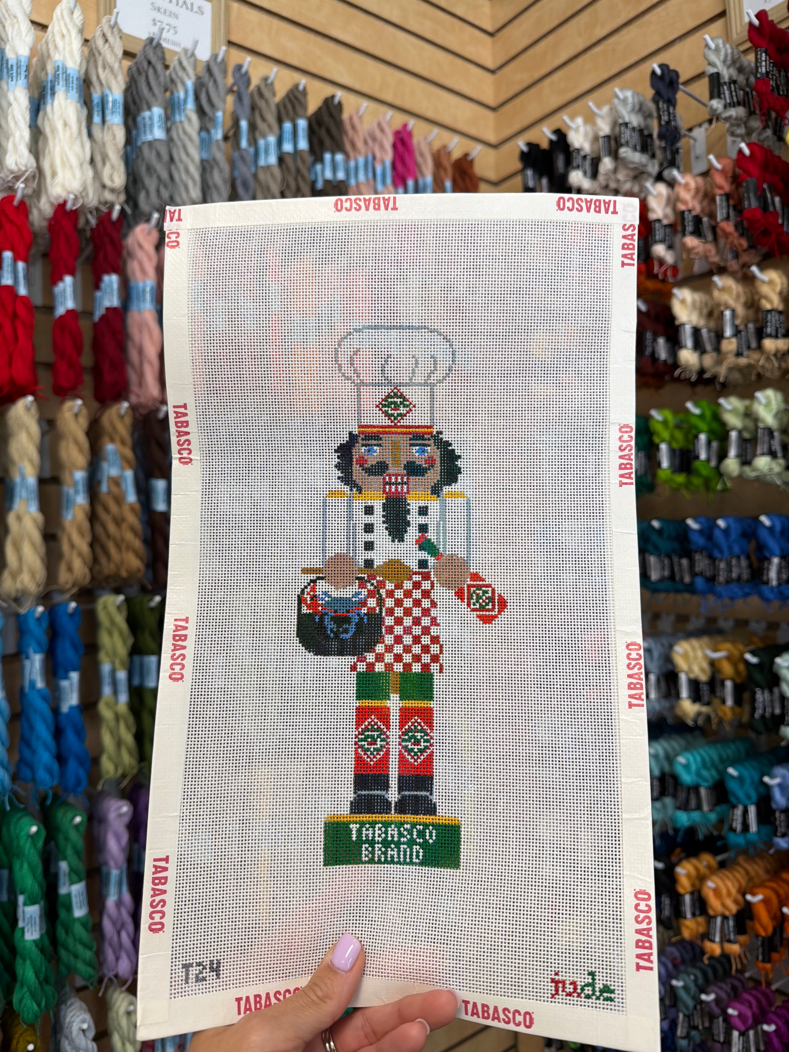 Tabasco Nutcracker (18M, 9.75") Canvas