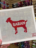 Saban the Goat Canvas