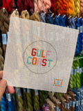 Gulf Coast 3" Round Canvas