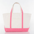 Large Classic Tote: Coral