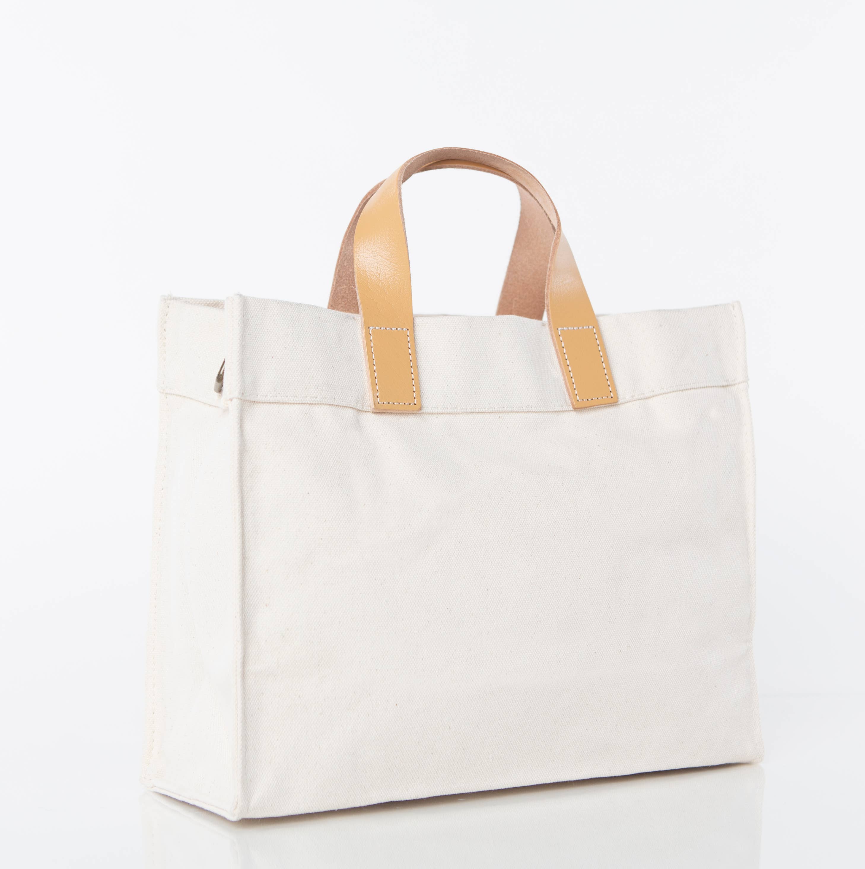 Mini Advantage Tote  Bag: Natural
