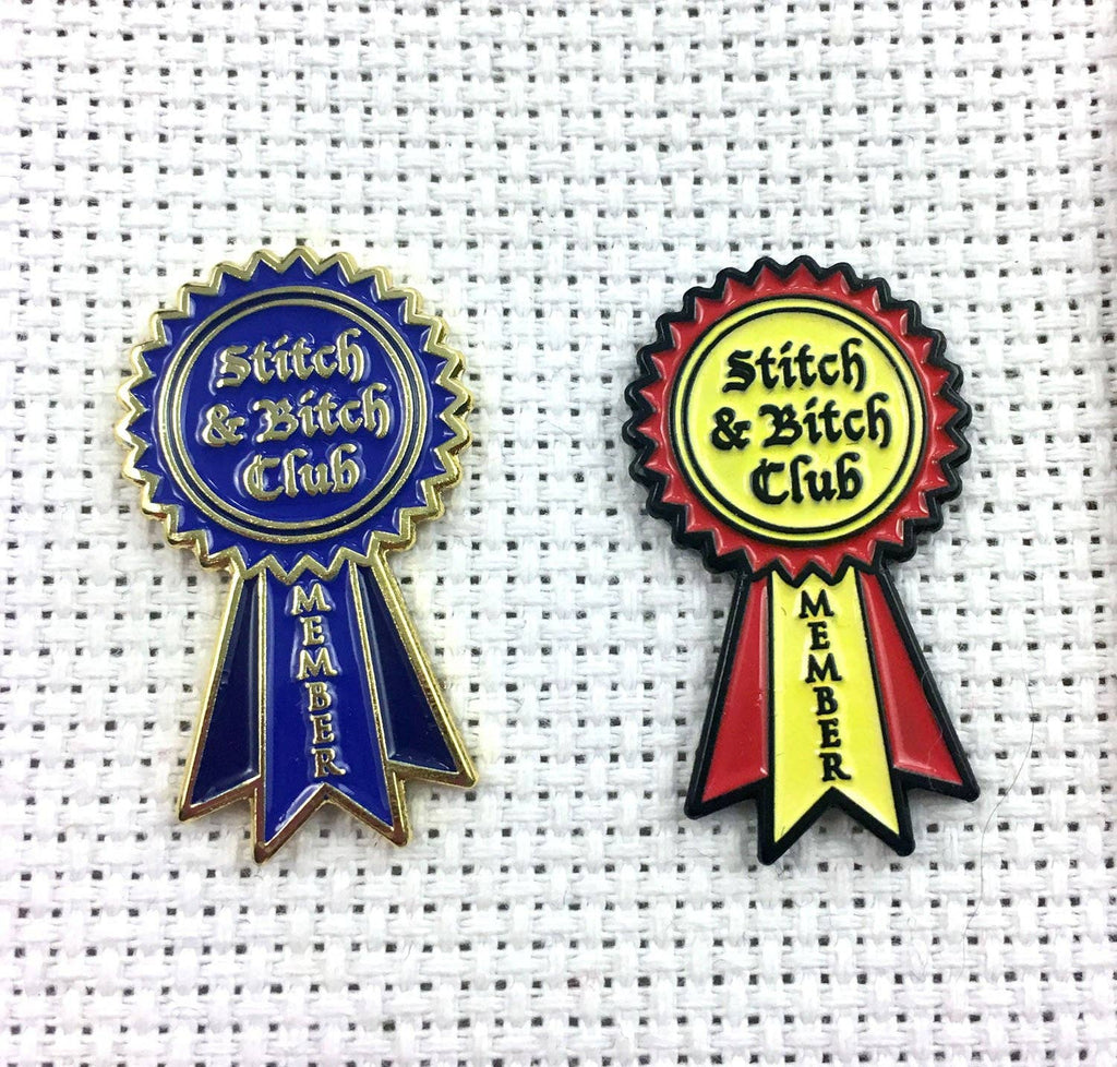 Stitch and Bitch Club Member Needle Minder: Blue
