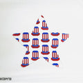 Uncle Sam Hats Star Canvas
