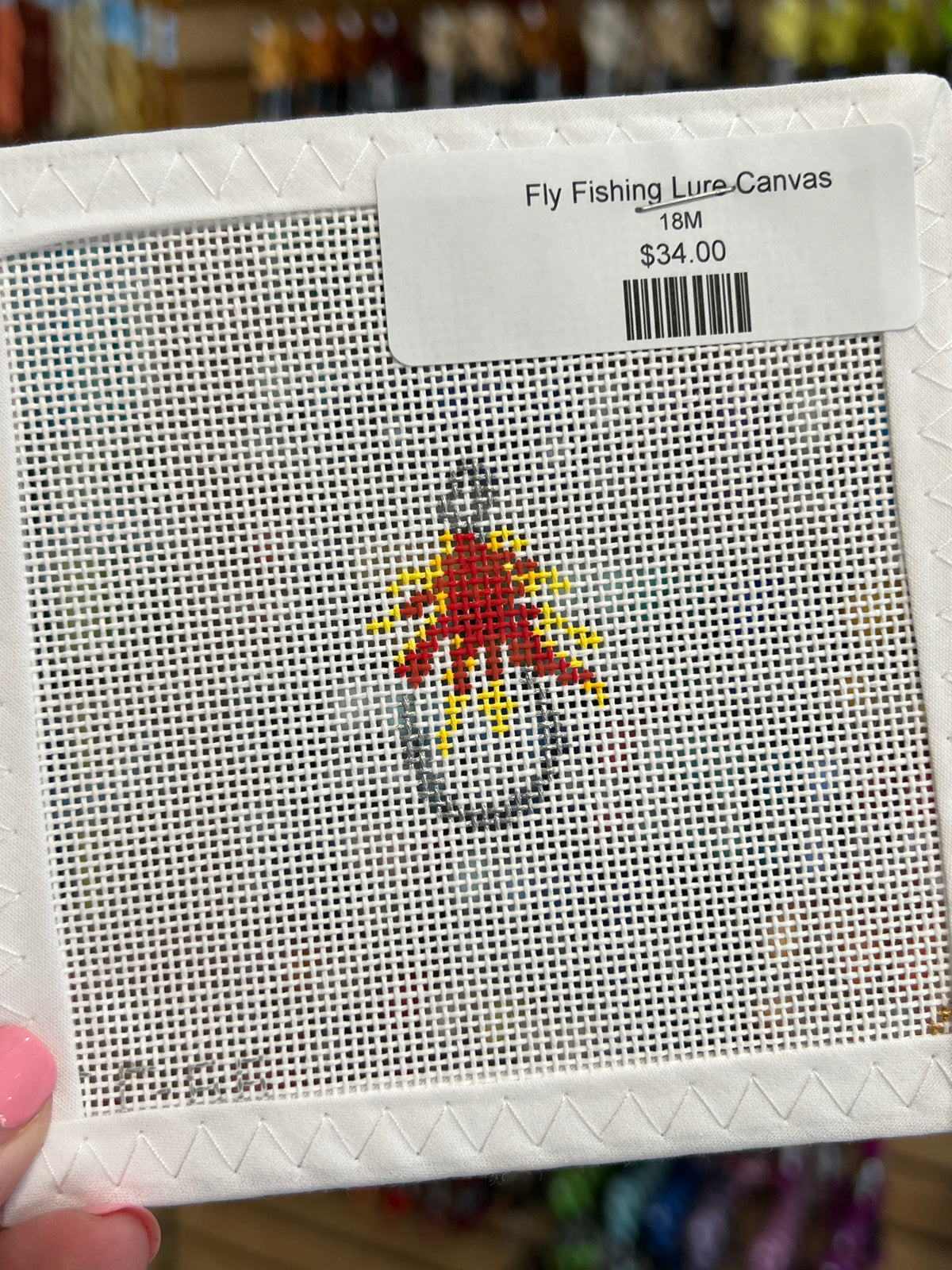Fly Fishing Lure Canvas