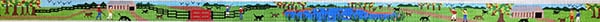 Fall Duck Hunt Scene (18m) Belt Canvas