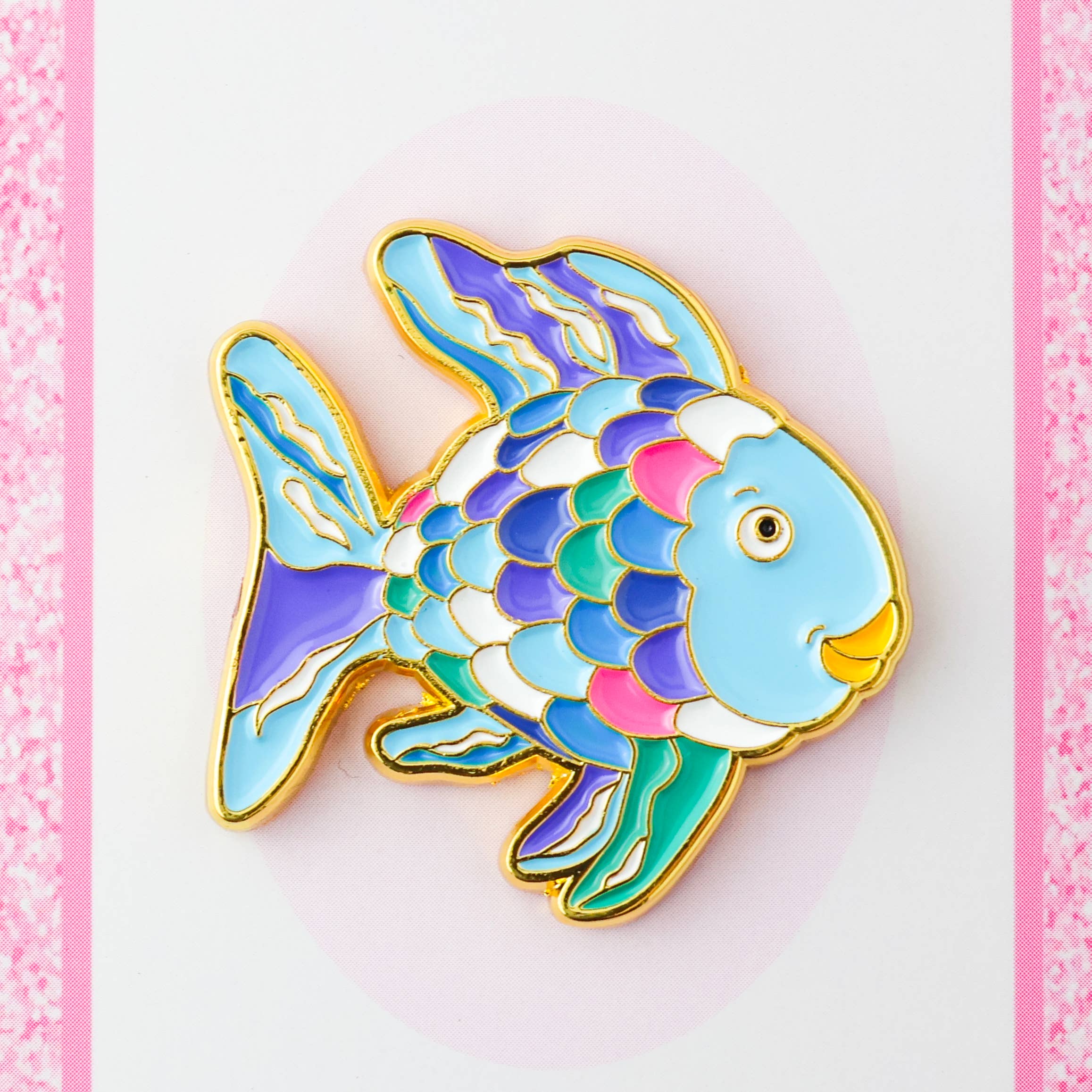 Rainbow Fish Nostalgic Bookish Needle Minder