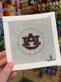 Auburn Logo 2" Round Canvas