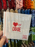Heart of Dixie 2" Square Canvas