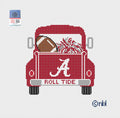 Alabama Vintage Truck Canvas