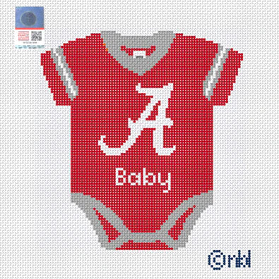 Alabama Baby Onesie Canvas