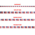 American Flag Belt Canvas
