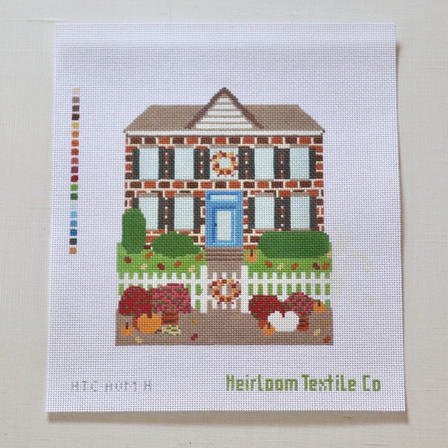 Autumn on Main St House Canvas
