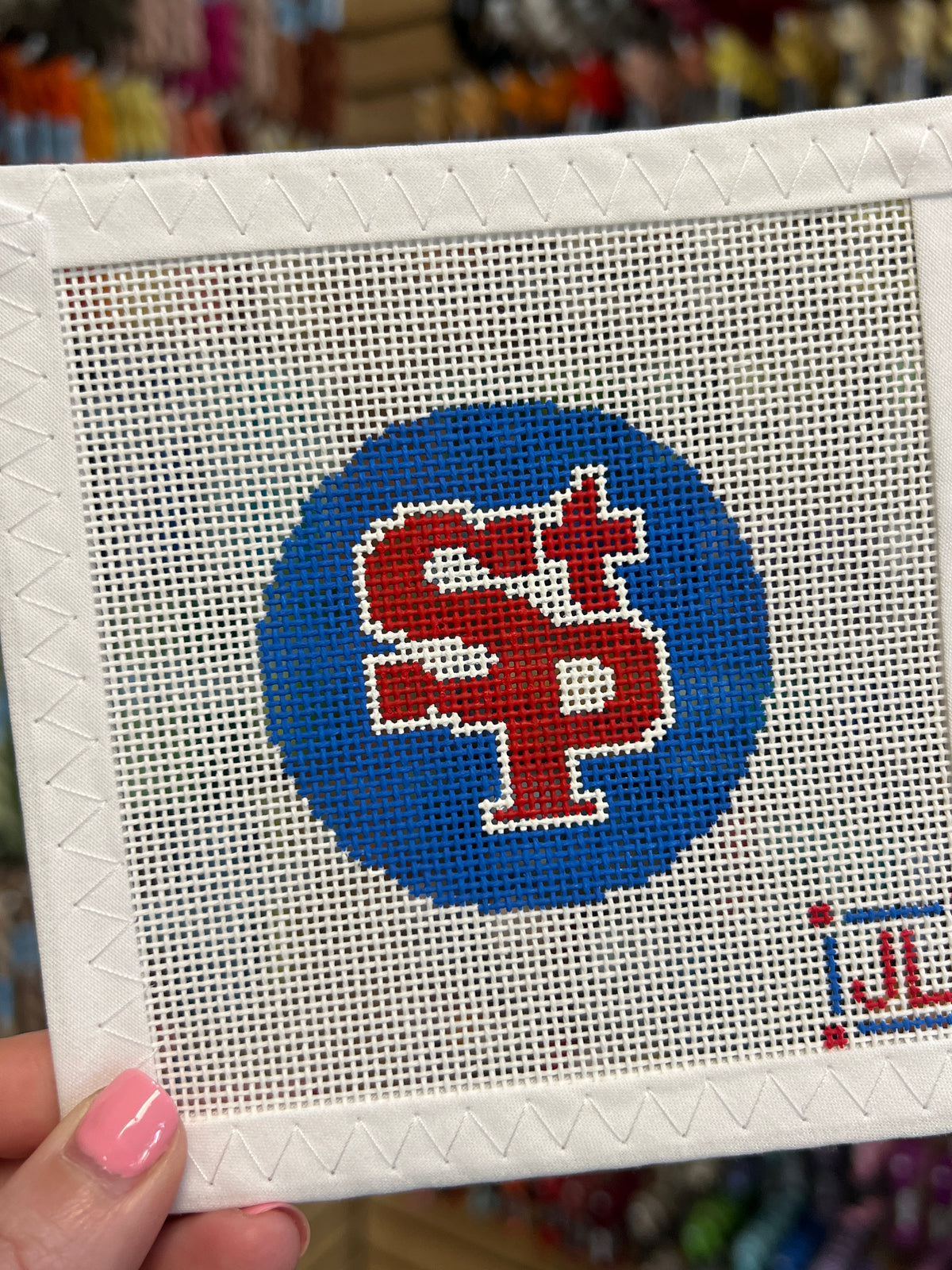St Pauls School Logo 2" Round Canvas