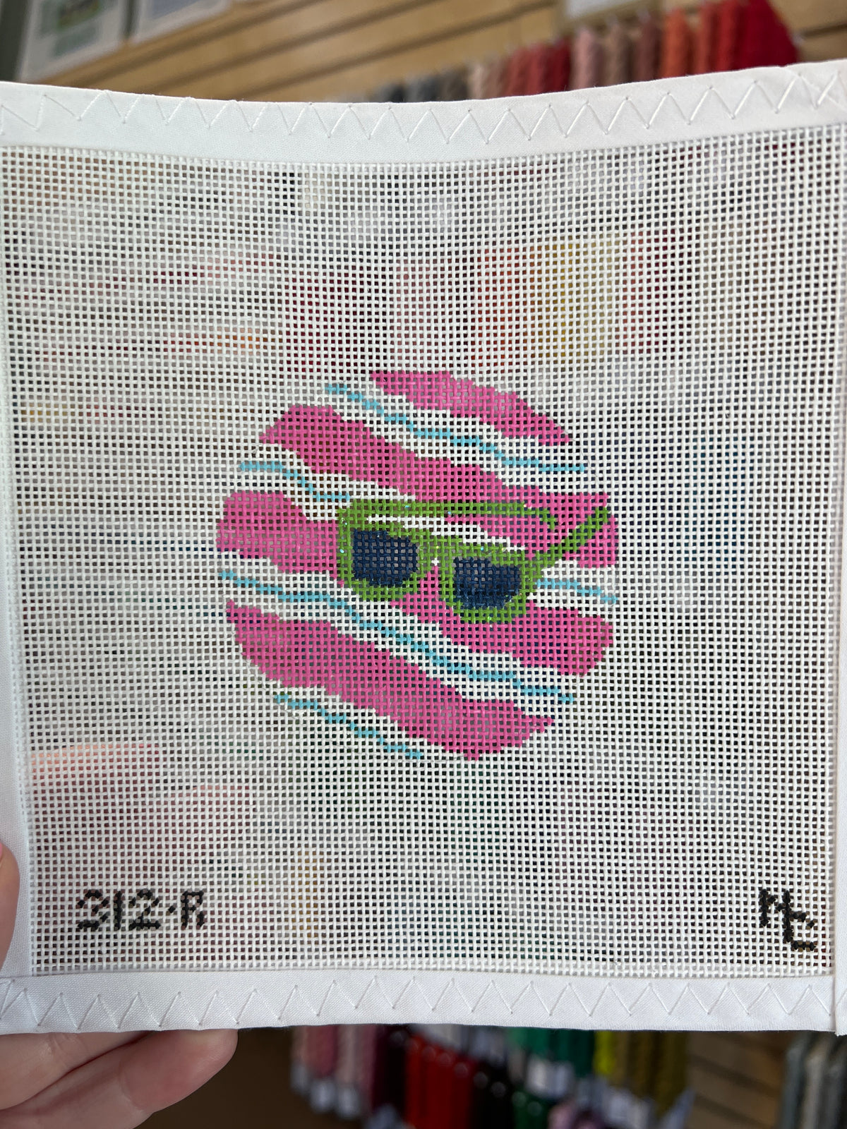 Sunglasses 3" Round Canvas