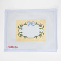 Roses and Ribbon Wreath Canvas