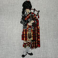 Bagpiper Front & Back Canvas