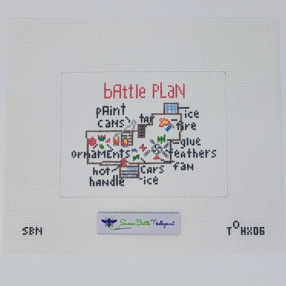 Battle Plan (Home Alone) Canvas