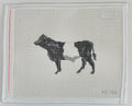 Belted Galloway Cow Canvas