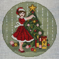 Betty Loves Bubbles #5 (Trimming Tree) Canvas