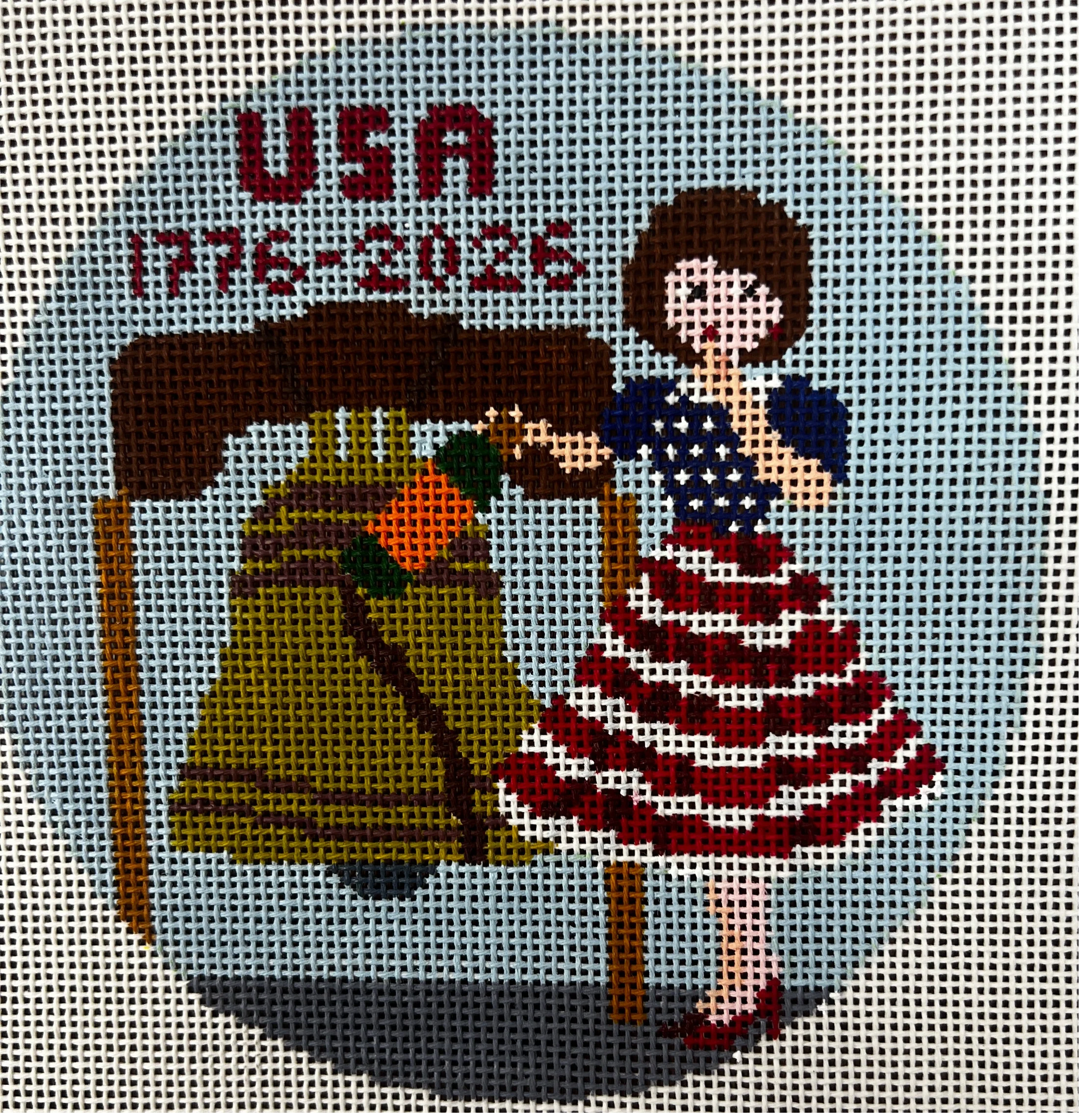 Betty Loves Liberty Canvas