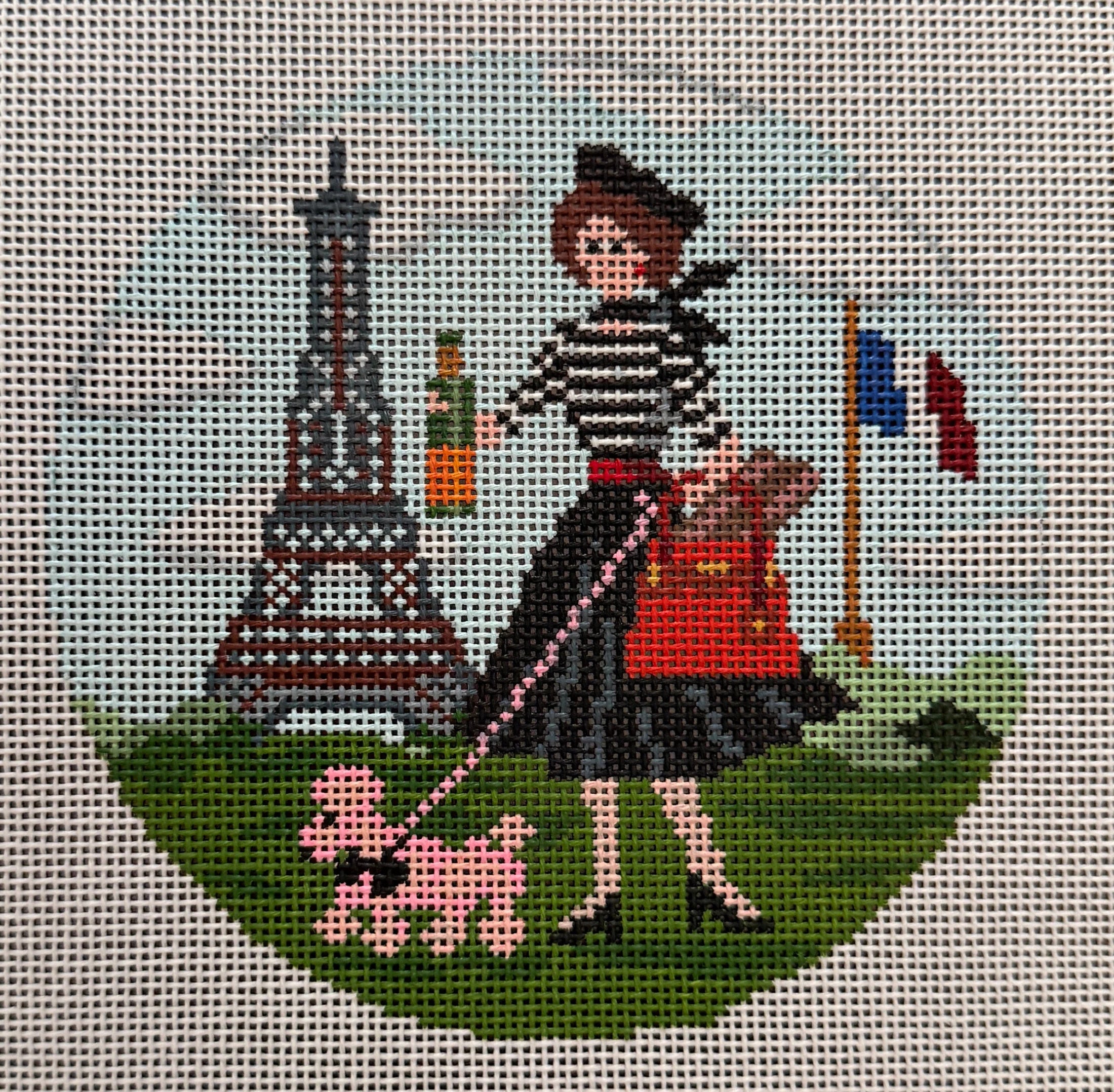 Betty Loves Paris Canvas
