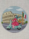 Betty Loves Roma (Rome) Canvas