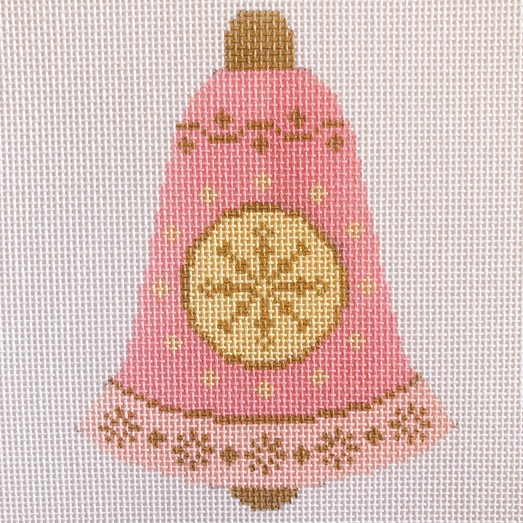 Betty's Bell Baubles (Pink) Canvas