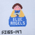 Blue Angels Stitch It Angel Canvas