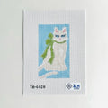Blue Cat Bookend/Eyeglass Case Canvas