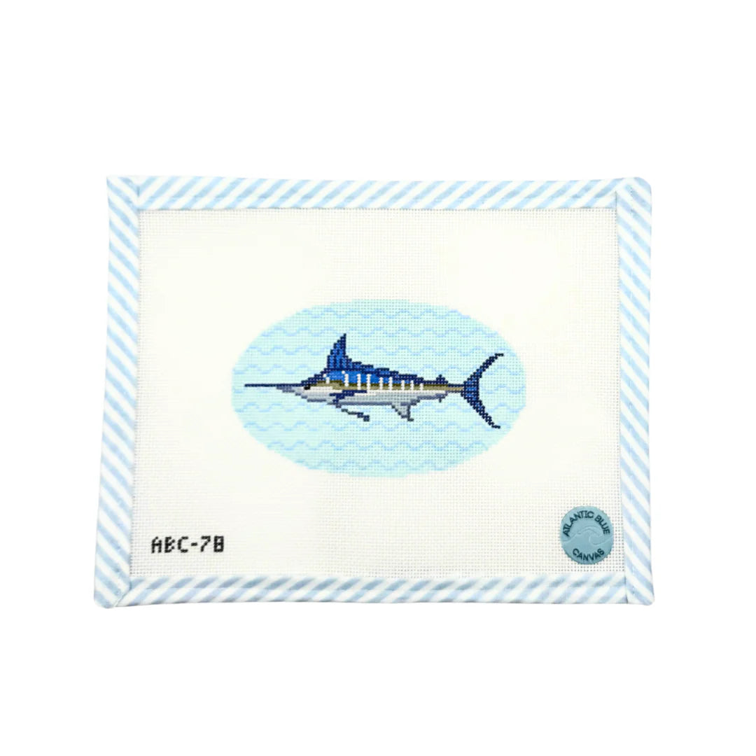 Blue Marlin Fish Canvas