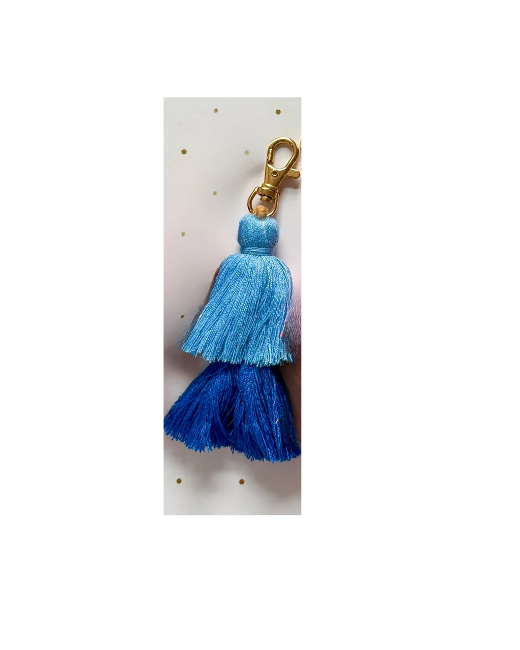 Scissors Tassel -Blue