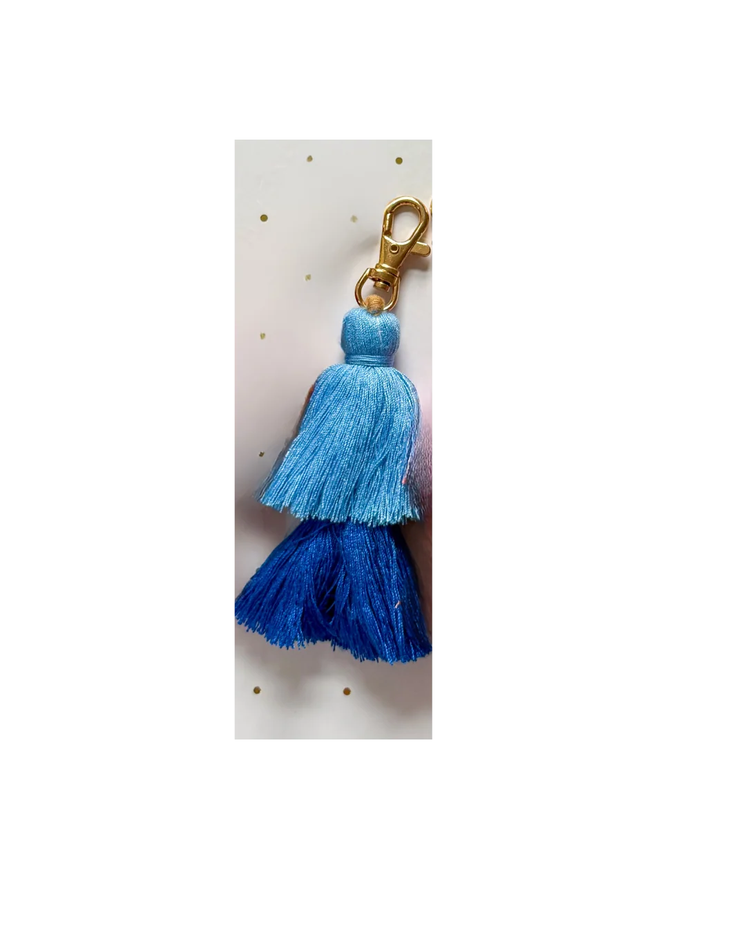 Scissors Tassel -Blue