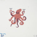 Boozy Octopus & Double Martini Canvas