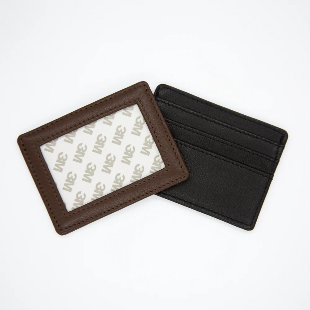 Self Finishing Credit Card Holder-Black