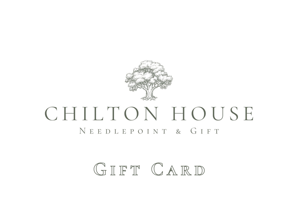 Chilton House Needlepoint Gift Card