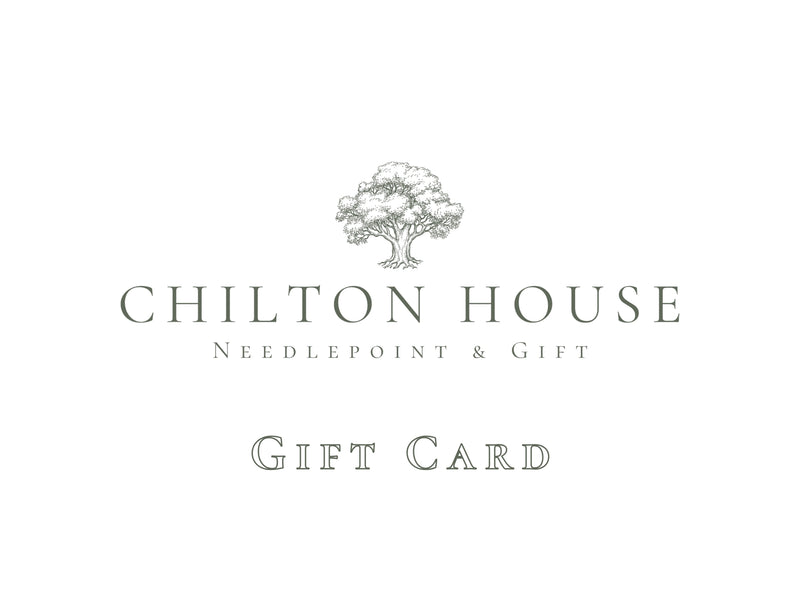 Chilton House Needlepoint Gift Card