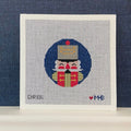 Nutcracker Archie Round Canvas