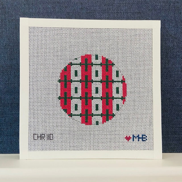 HoHoHo Round Canvas