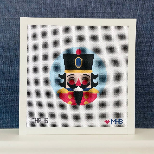 Nutcracker Barnaby Round Canvas