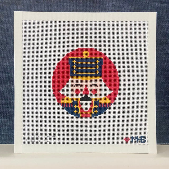 Nutcracker Darcy Round Canvas