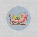 Sleigh Round Canvas