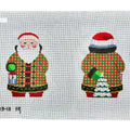 Checker Coat Santa Canvas (2 side, 13 M)