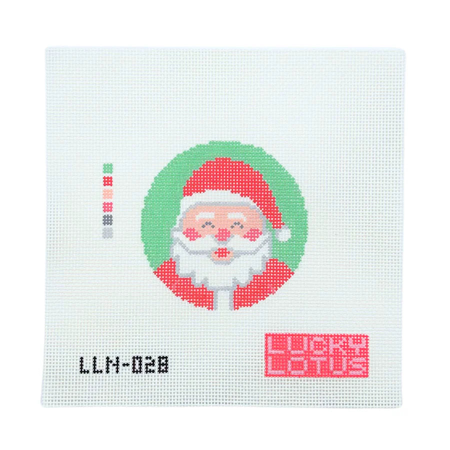 Cheeky Santa Canvas