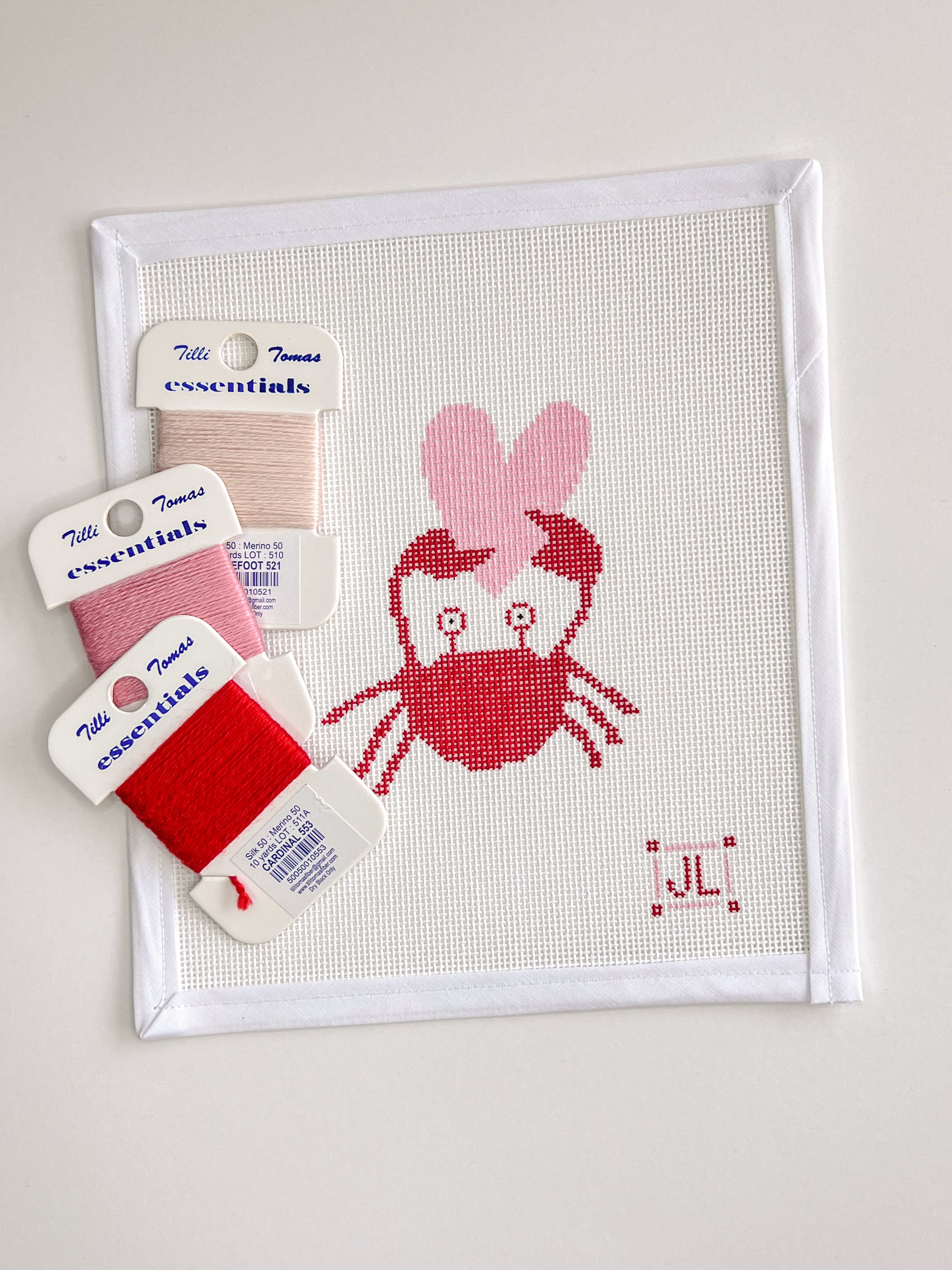 Pre-Order Crab with Heart Canvas