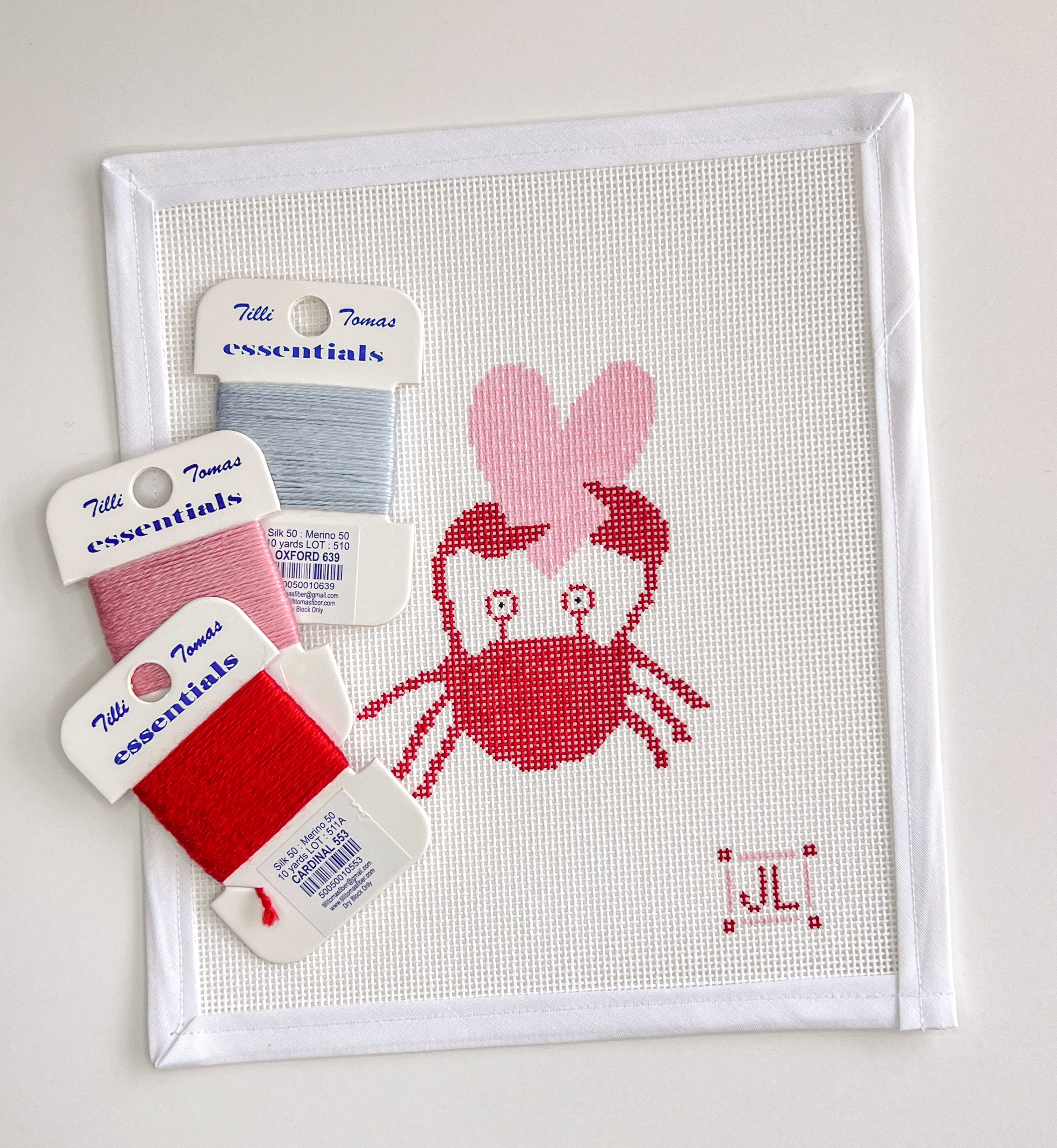 Pre-Order Crab with Heart Canvas