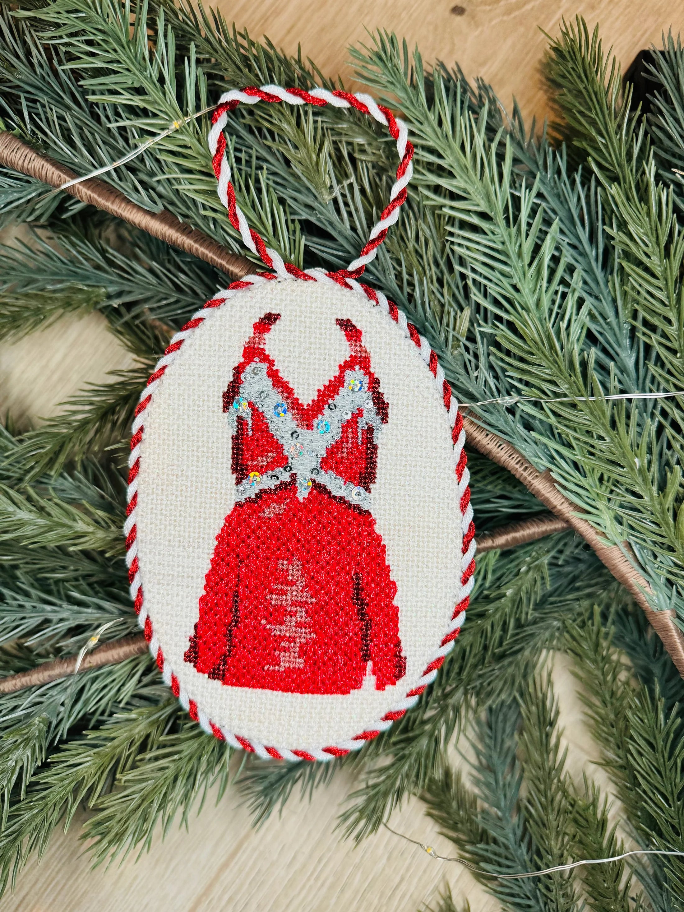 Red Dress (Rockettes) Canvas
