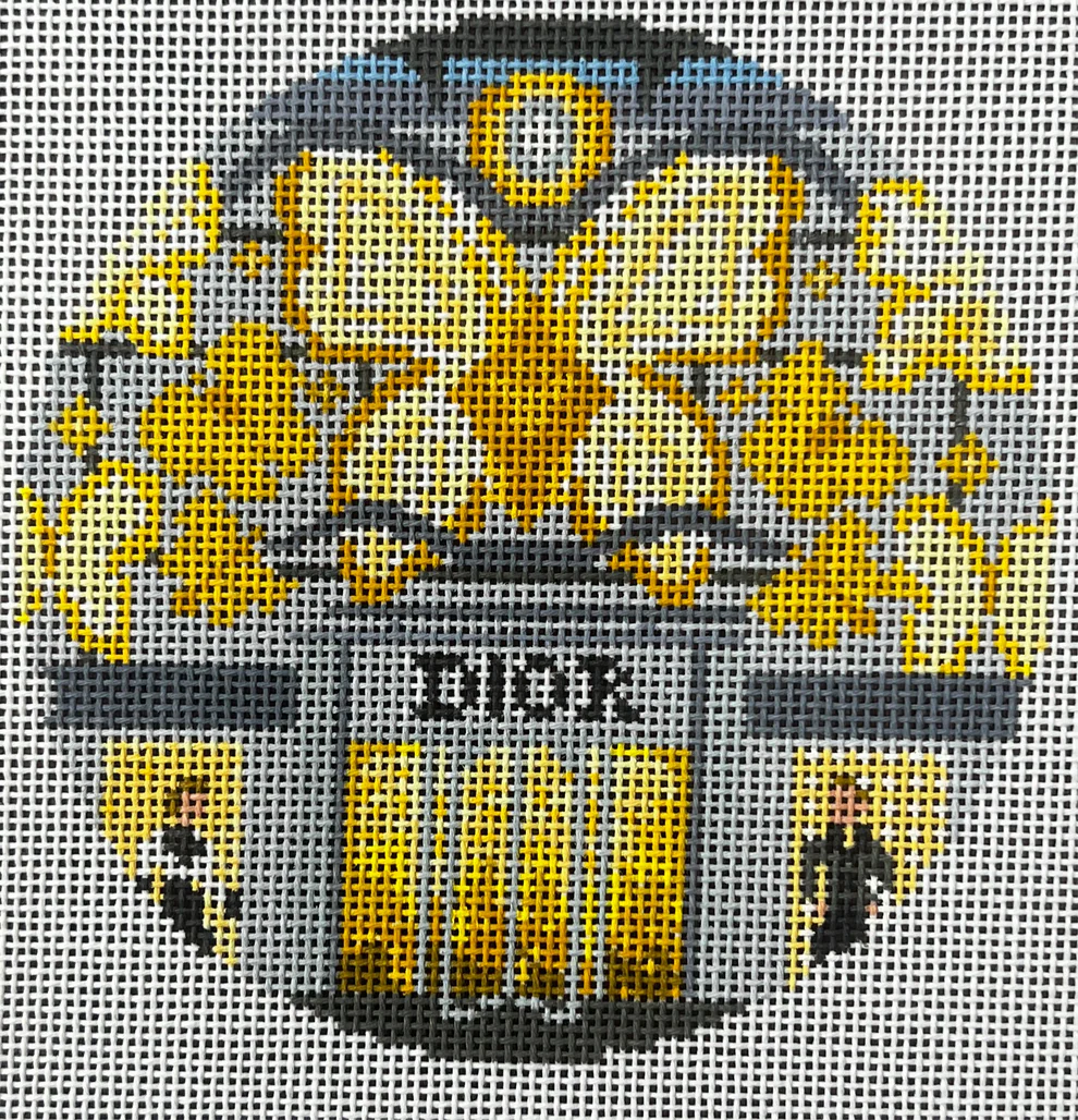 Dior Round Canvas