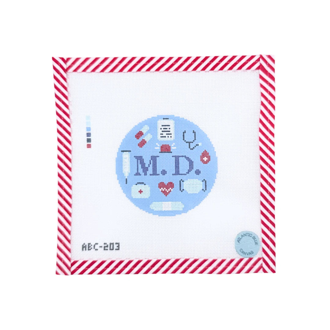 Doctor Round Canvas