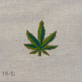 Don't Panic - Pot Leaf Canvas